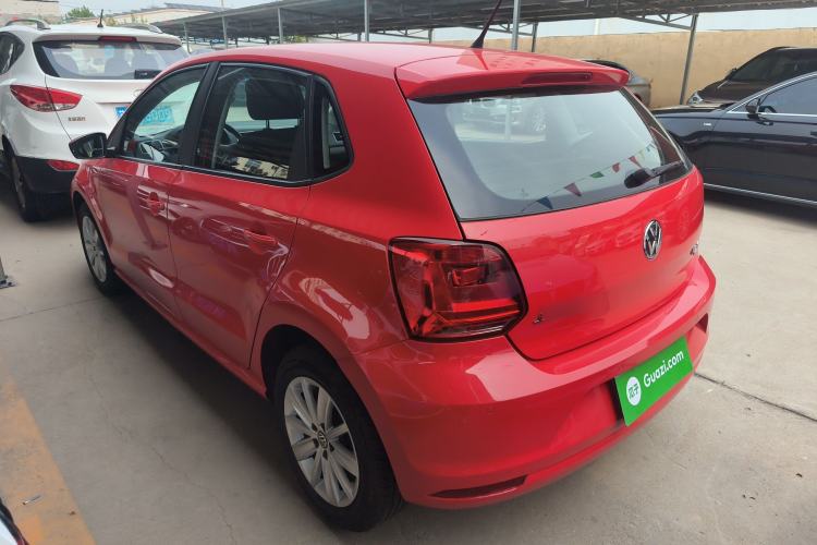 Used Volkswagen Polo 2014 1.6L Automatic Comfort Edition Rear Left 45 Deg