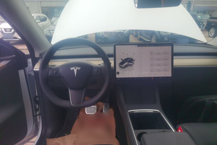 Used Tesla Model Y 2022 Revised Version Long-Range All-Wheel Drive Steering Wheel