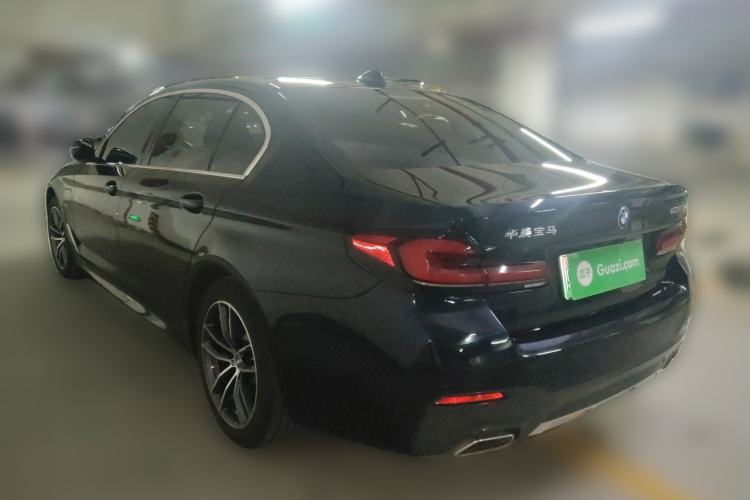 Used BMW 5 Series New Energy 2022 Second Facelift 535Le Pioneer Edition M Sport Package Rear Left 45 Deg