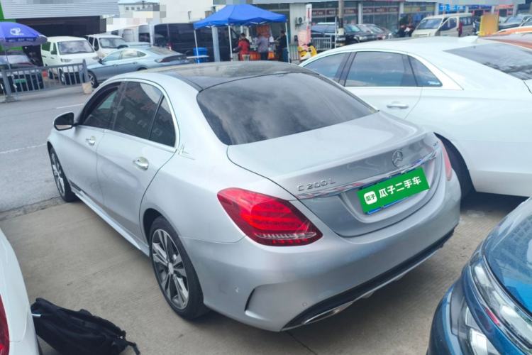 Used Mercedes-Benz C-Class 2016 C 200 L 4MATIC Sport Edition Rear Left 45 Deg