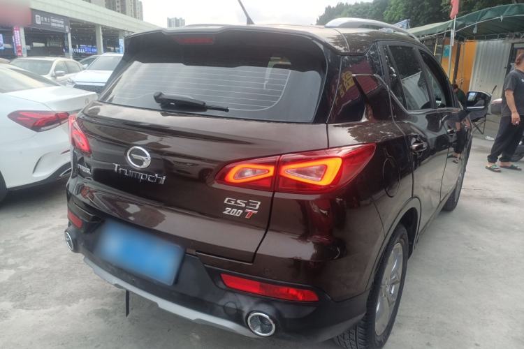 Used GAC Trumpchi GS3 2017 200T Automatic Elite Edition Rear Right 45 Deg