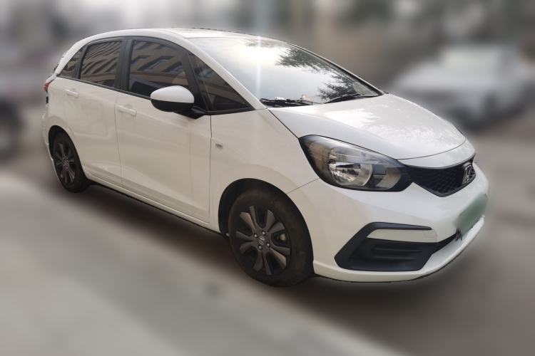 Used Honda Fit 2022 1.5L CVT Trendy Sunroof Edition Front Right 45 Deg