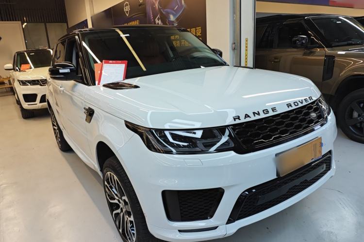 Used Land Rover Range Sport 2022 3.0 L6 YAO Black Edition Front Right 45 Deg