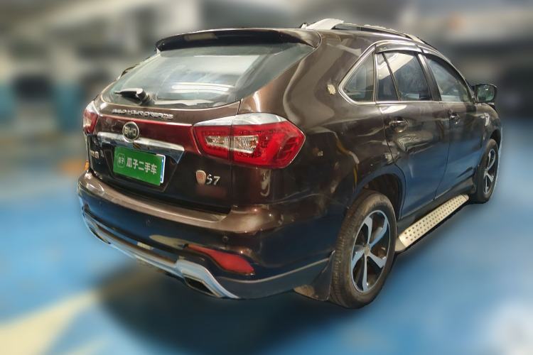 Used BYD S7 2015 2.0T Automatic Prestige Model Rear Right 45 Deg