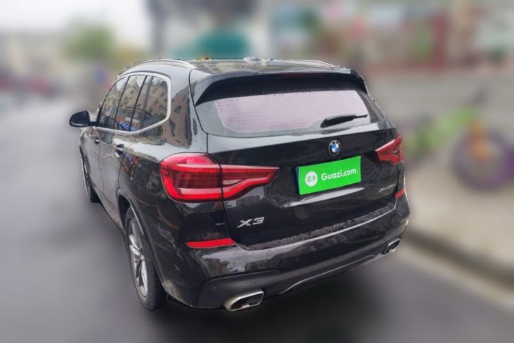 Used BMW X3 2021 xDrive25i M Sport Package Rear Left 45 Deg