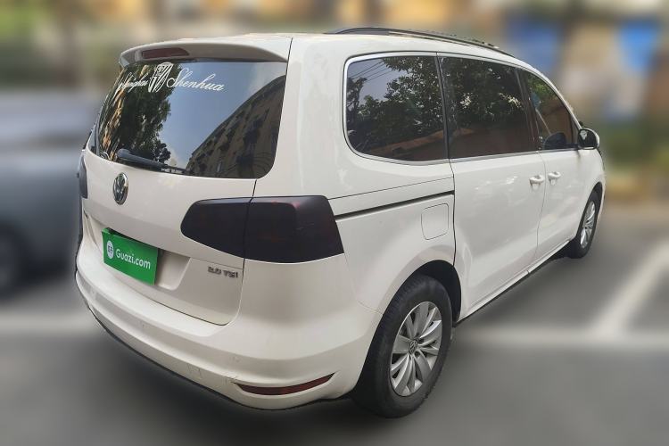 Used Volkswagen Sharan 2014 2.0 TSI Standard Model Rear Right 45 Deg