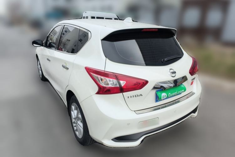 Used Nissan Tiida 2021 1.6L CVT Cool Edition Rear Left 45 Deg