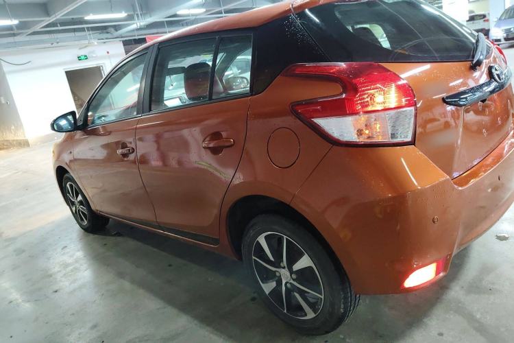 Used Toyota YARiS L Zhi Xuan 2015 1.5G Automatic Orange Limited Edition Left Side