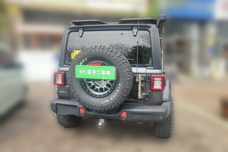 Used Jeep Wrangler New Energy 2021 Four-Door 2.0T 4xe Sahara Rear