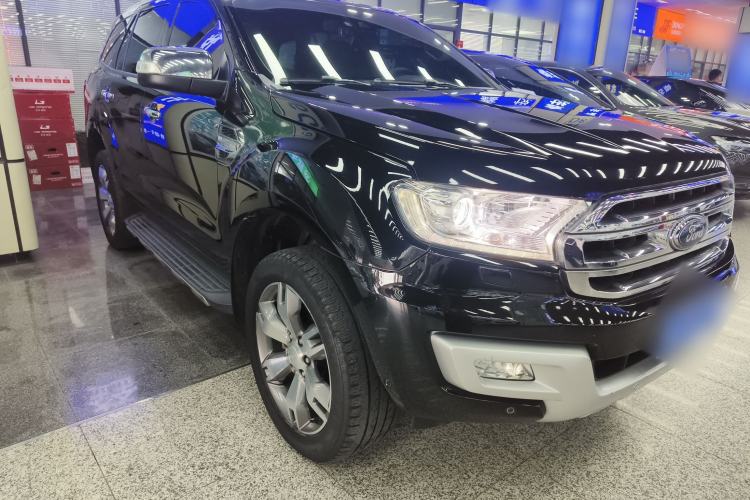 Used Ford Everest 2016 2.0T Gasoline Automatic 4x4 Flagship Edition Front Right 45 Deg