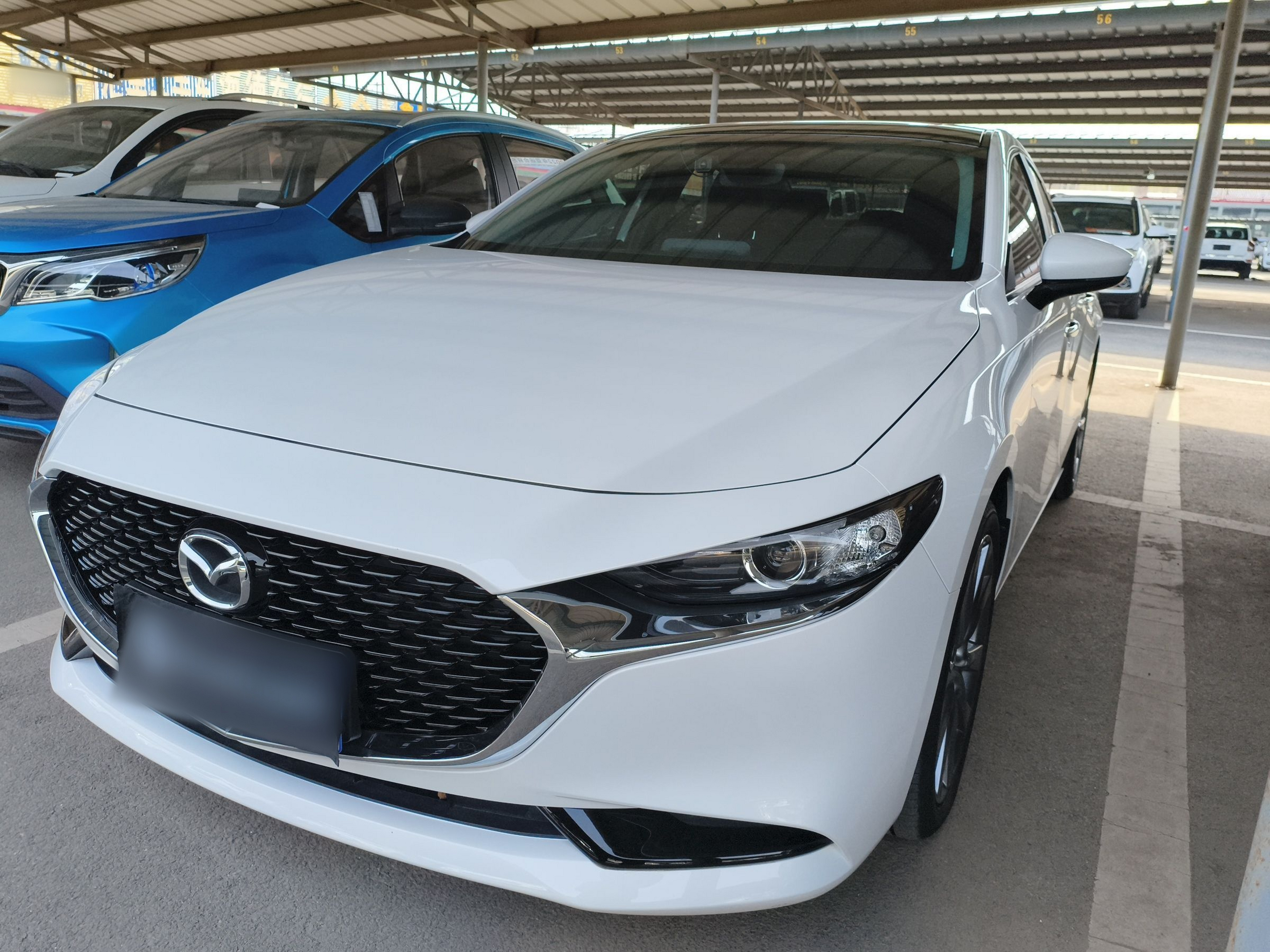 تحت مقدمة السيارة