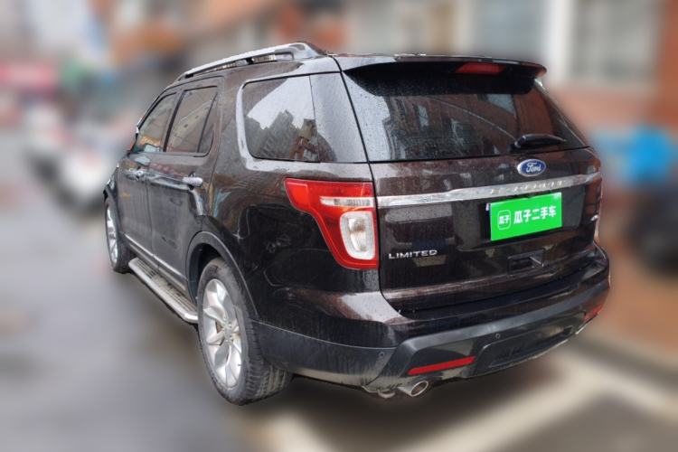 Used Ford Explorer 2013 3.5L Deluxe Model Rear Left 45 Deg