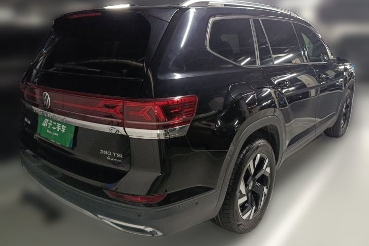 Used Volkswagen Teramont 2022 380TSI Four-Wheel Drive Luxury Edition Rear Right 45 Deg