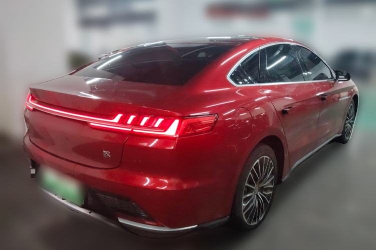 Used BYD Han 2021 EV Standard Range Luxury Model Rear Right 45 Deg