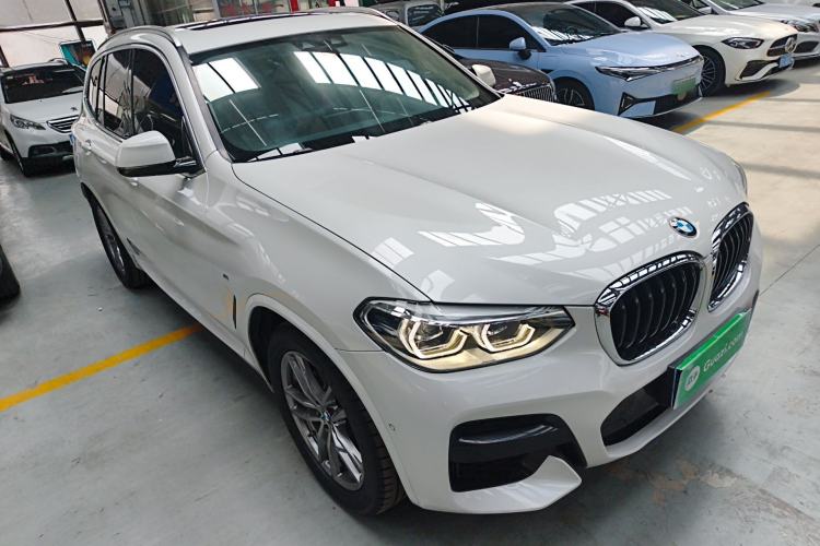 Used BMW X3 2020 xDrive28i M Sport Package Front Right 45 Deg