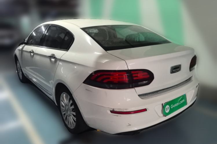 Used Qoros 3 2014 Sedan 1.6T Automatic ZhiZhen Model Rear Left 45 Deg