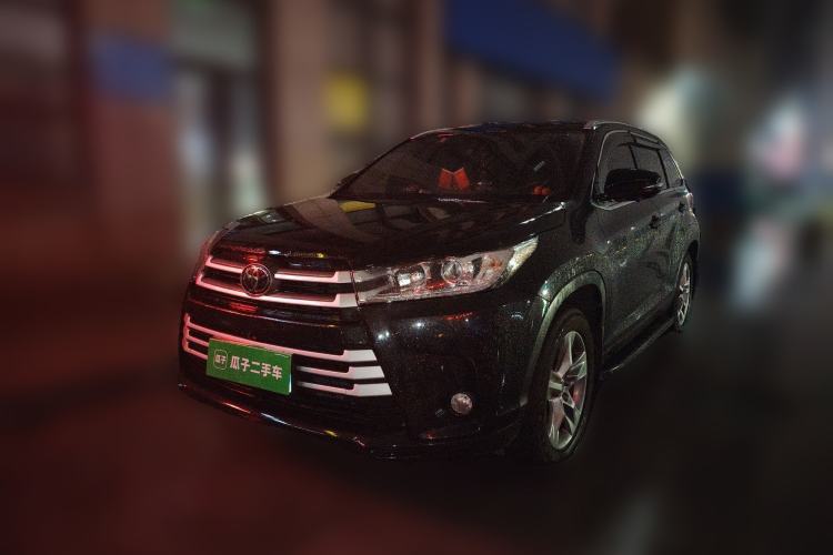 Used Toyota Highlander 2018 2.0T Four-Wheel Drive Luxury Version 7 Seats China VI Standard