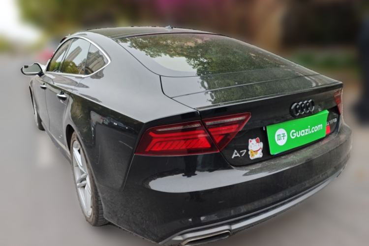 Used Audi A7 2018 40 TFSI quattro Technology Edition Rear Left 45 Deg