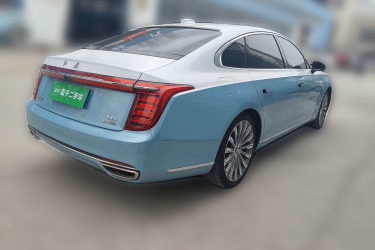 Used Hongqi H9 2020 3.0T Smart Connect Flagship Four-Seat Version Rear Right 45 Deg