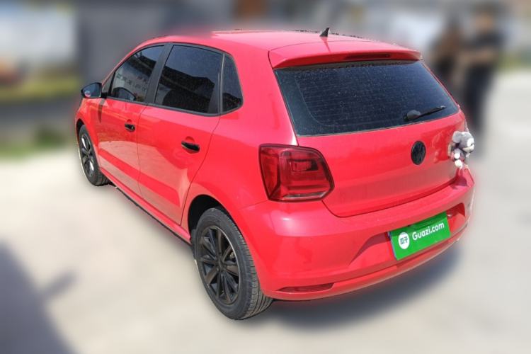 Used Volkswagen Polo 2014 1.6L Automatic Comfort Edition Rear Left 45 Deg