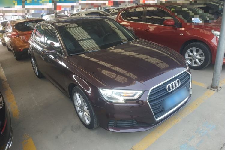 Used Audi A3 2018 30th Anniversary Edition Sportback 35 TFSI Ambition Model Front Right 45 Deg