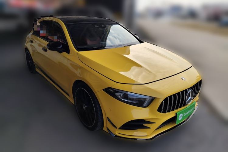 Used Mercedes-Benz A AMG 2020 AMG A 35 4MATIC Front Right 45 Deg