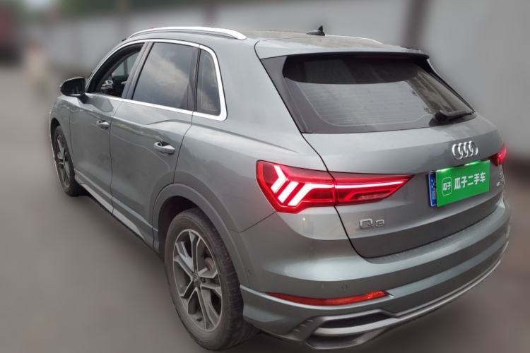 Used Audi Q3 2021 40 TFSI Fashion Dynamic Model Rear Left 45 Deg