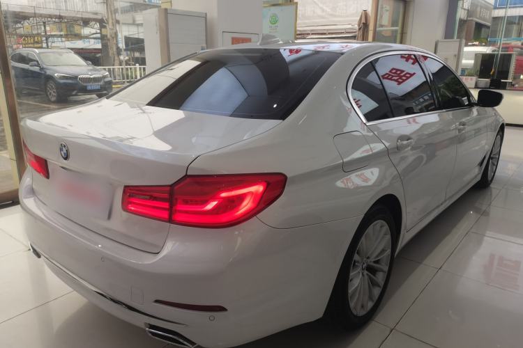 Used BMW 5 Series 2019 Facelifted 530Li Leading Edition Luxury Package Rear Right 45 Deg