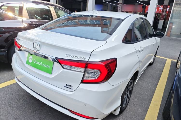 Used Honda Crider 2019 180 Turbo CVT Luxury Edition China VI Emission Standard Rear Right 45 Deg