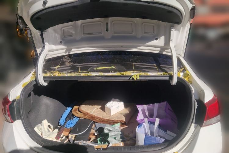 Used Hyundai Verna (new generation) 2016 1.4L Manual Cool Edition GLS Trunk