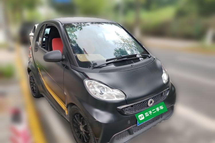 Used smart fortwo 2012 1.0 MHD Hardtop Standard Edition Front Right 45 Deg