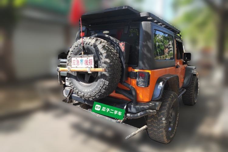 Used Jeep Wrangler 2012 3.6L Rubicon two-door model
