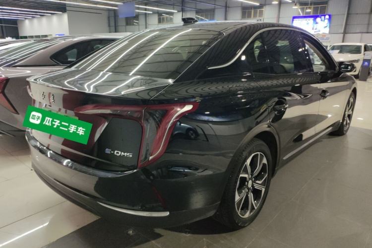 Used Hongqi E-QM5 2023 Revised Version Basic Travel Edition Rear Right 45 Deg