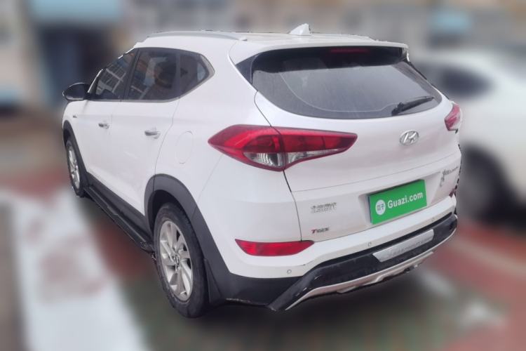 Used Hyundai Tucson 2015 1.6T Dual-Clutch Two-Wheel-Drive Smart Model Rear Left 45 Deg