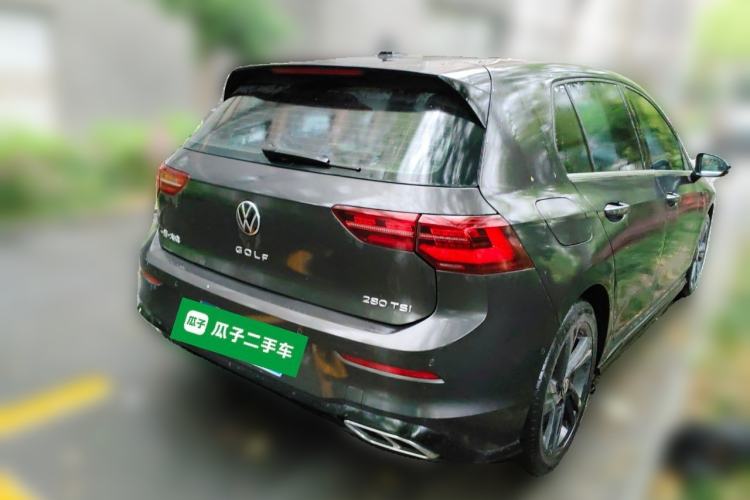 Used Volkswagen Golf 2021 280TSI DSG R-Line Rear Right 45 Deg