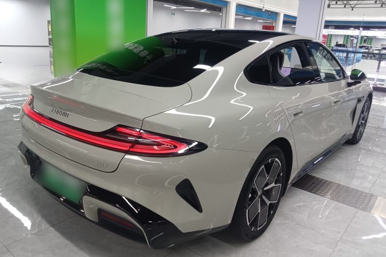 Used Xiaomi Auto SU7 2024 Rear-Drive Long-Range Intelligent Driving Version Rear Right 45 Deg