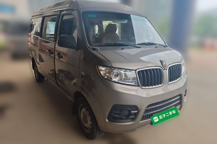 Used Jinbei New Hiace X30L 2021 1.5L Wealth Edition Bus Non-Air-Conditioned China VI Standard SWC15M Front Right 45 Deg