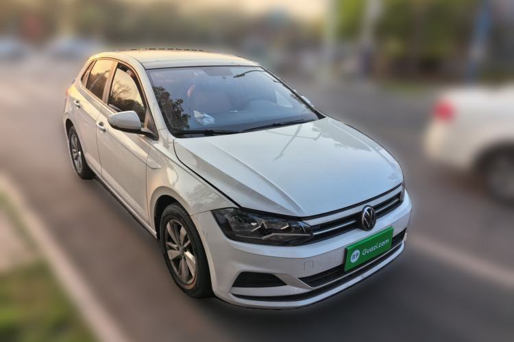 Used Volkswagen Polo 2021 Plus 1.5L Automatic Panoramic Enjoyment Edition Front Right 45 Deg