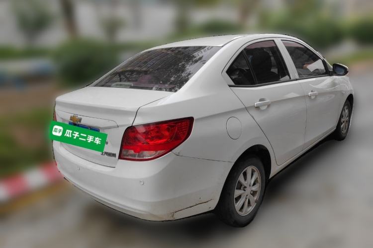 Used Chevrolet Sail 2016 Sail 3 1.3L Manual Comfort Sunroof Edition Rear Right 45 Deg