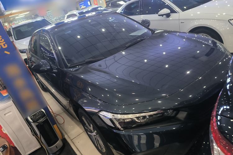 Used Honda Civic 2022 240TURBO CVT Dynamic Edition Front Right 45 Deg