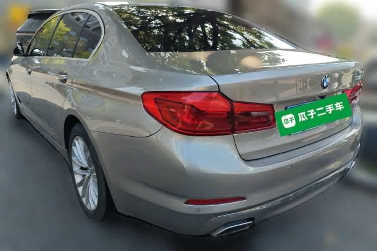 Used BMW 5 Series 2019 Facelifted 525Li Luxury Package Rear Left 45 Deg