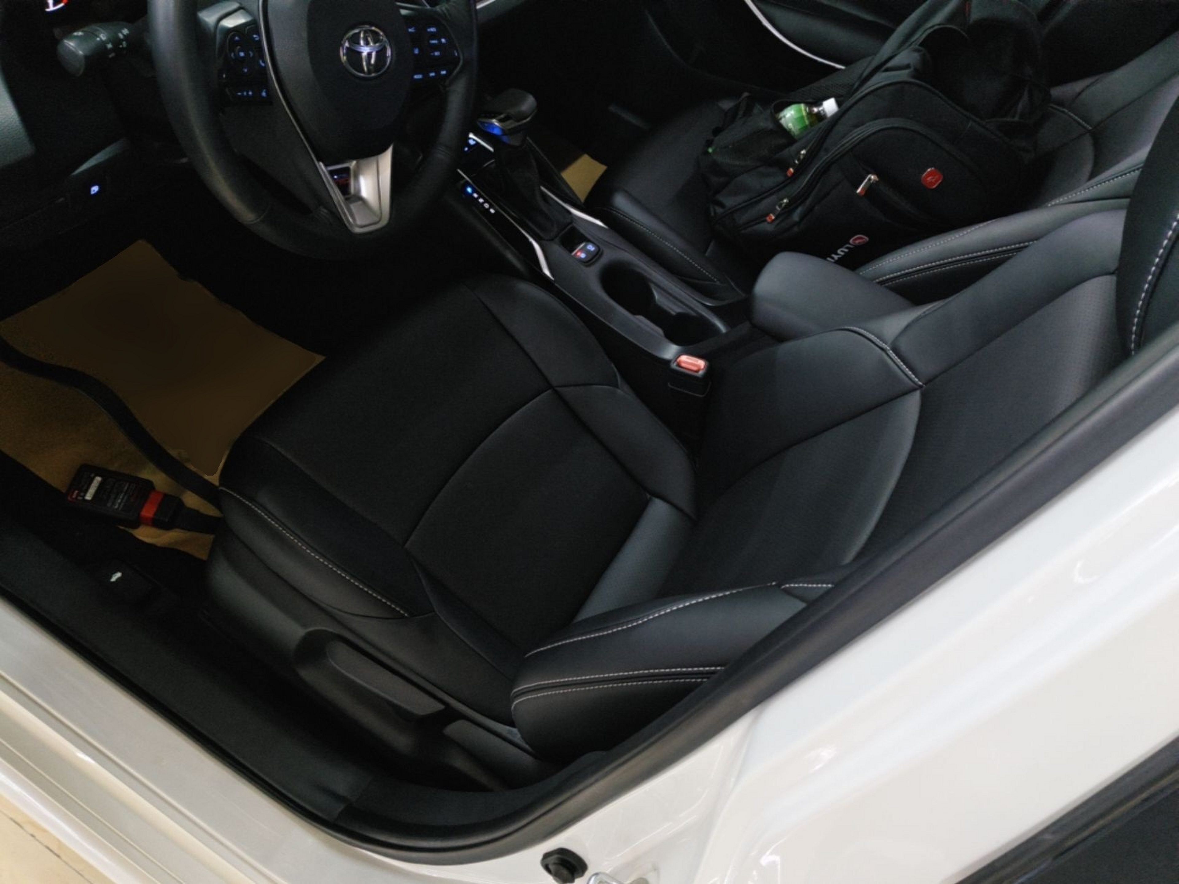 Avant de la voiture