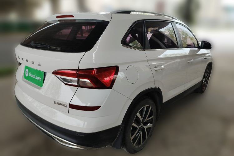 Used Skoda Kamiq 2018 1.5L Automatic Comfort Edition China VI Standard Rear Right 45 Deg