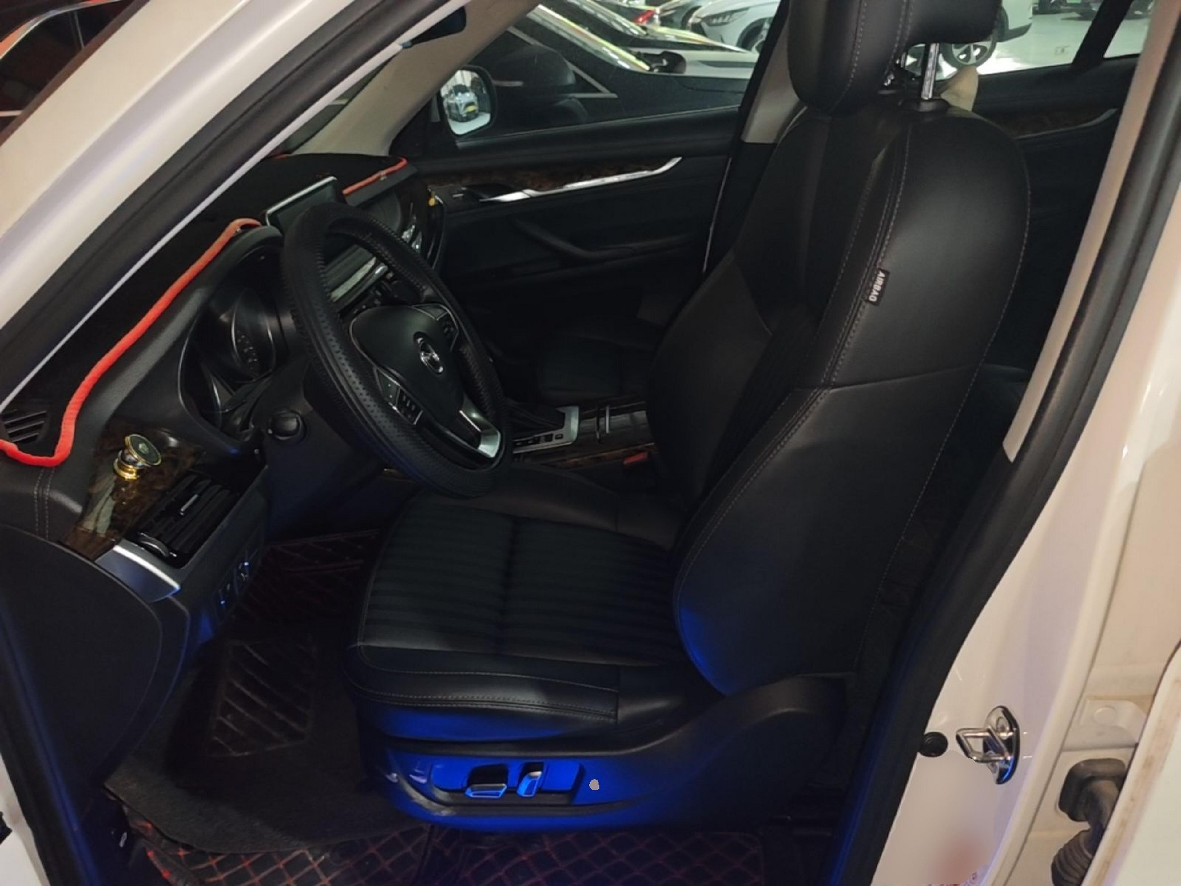 Avant de la voiture