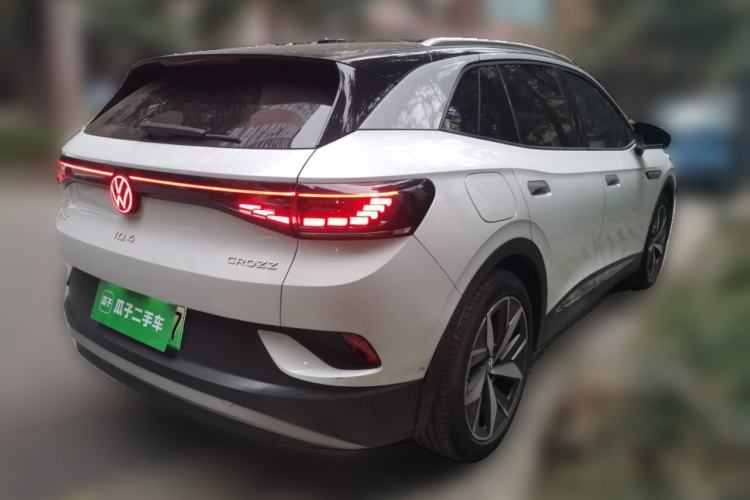 Used Volkswagen ID.4 CROZZ 2022 Long-Range Lite PRO Edition Rear Right 45 Deg