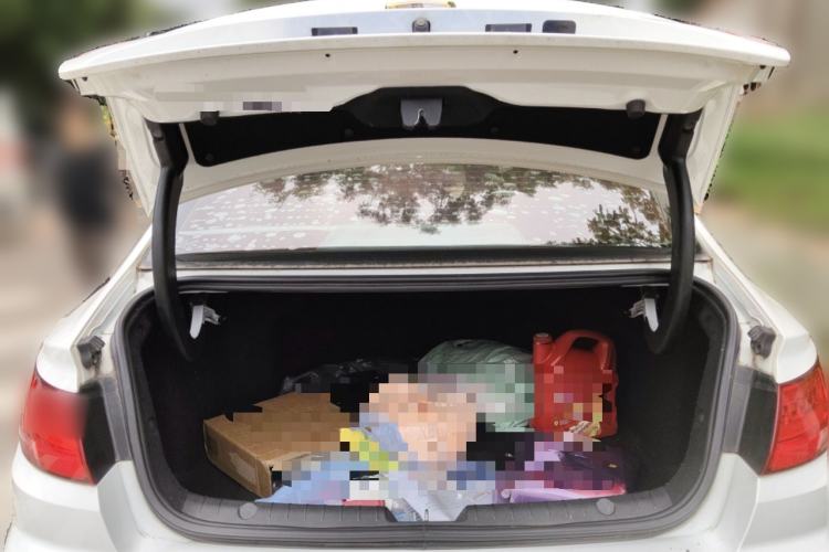 Used Geely Auto Emgrand GL 2017 1.8L Manual Elite Model Trunk