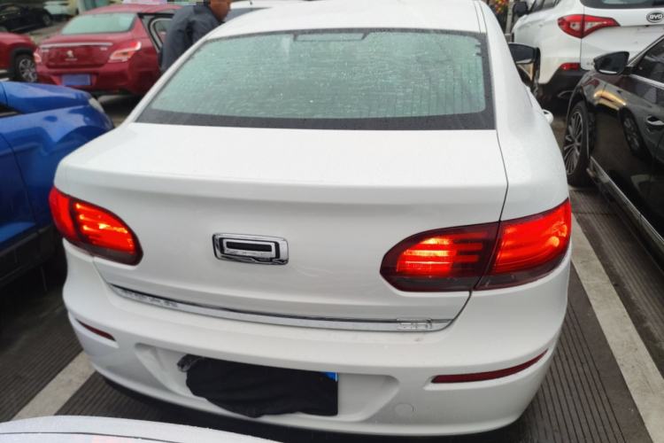 Used Qoros 3 2014 Sedan 1.6L Automatic Zhiyue Model Rear