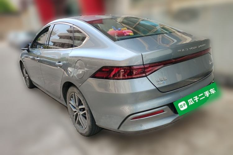Used BYD Qin PLUS 2021 DM-i 55KM Flagship Model Rear Left 45 Deg