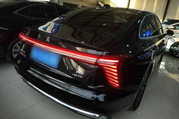 Used Hongqi H5 2024 2.0T Automatic Smart Connect Flagship Edition Rear Right 45 Deg