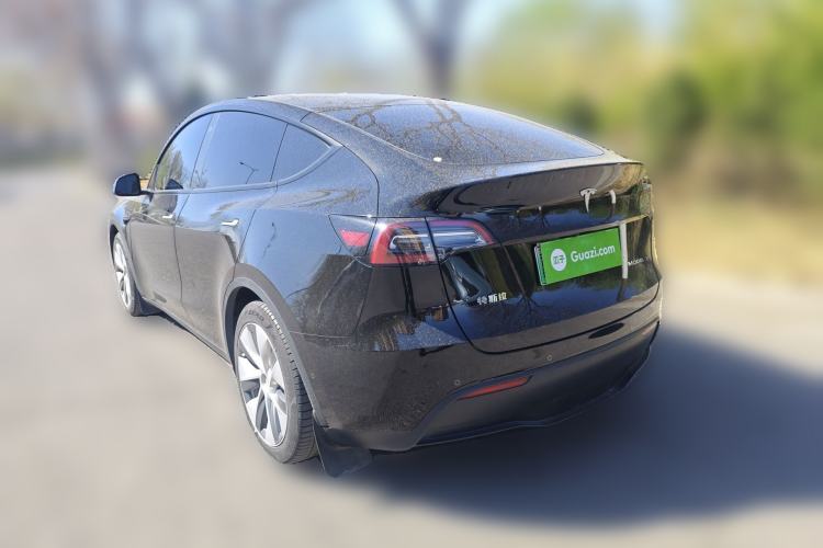 Used Tesla Model Y 2022 Rear-Wheel-Drive Version Rear Left 45 Deg